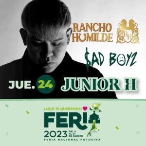  Junior H y Rancho Humilde en la feria San Luis Potosí 2023