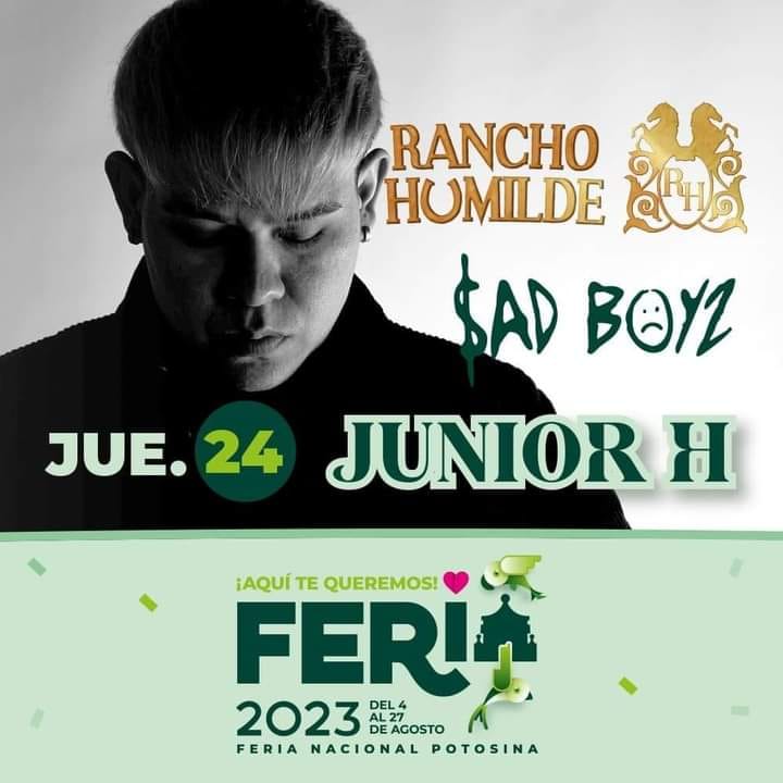 Junior H y Rancho Humilde en la feria San Luis Potosí 2023